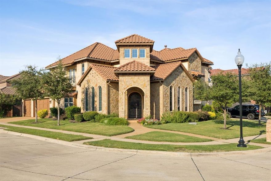 Stunning custom-built Providential home in the desirable Hidden Lakes community. This meticulous 4 bedroom, 4.5 bath residence features a 3-car garage and offers convenient access to both Keller & Southlake. Showcasing timeless craftsmanship, the home boasts kitchen island with cooktop and vent, SS appliances, Plantation shutters throughout the main floor, Granite countertops, hardwood floors on both levels. Spacious primary suite with sitting area and bay-style window. Additional in-law suite on the 1st floor with en suite bathroom is a plus. Property offers (2) patios with fireplace, putting green and gas grill for you to entertain family and guests. A rare blend of luxury, comfort and location, this classy custom home is a must see. Excellent location in Keller ISD. HOA provides (3) pools, athletic fields, playgrounds for year round enjoyment, prime location only 5 minutes from Southlake restaurants and shopping and 25 minutes to DFW airport. ***Seller is open to all offers***