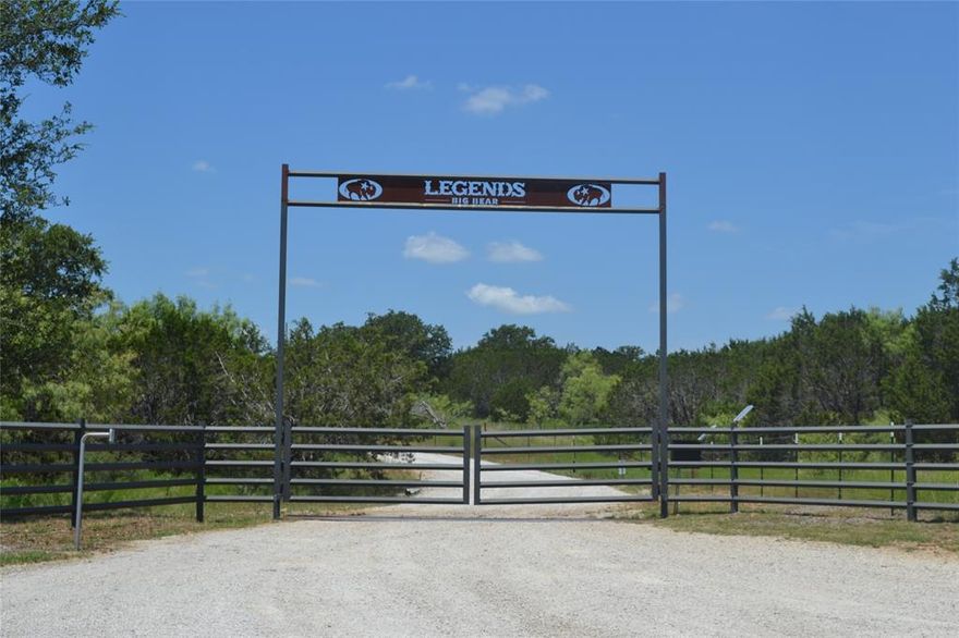 This 10-acre property in the Big Bear Mountain private gated ranch community offers serene and secluded rolling views.  Partially cleared of trees, the land features hardwood forests, valleys and creek beds, providing multiple potential building sites.  Electric and water utilities are conveniently located at the property lines, with septic installation necessary.  The community offers various amenities, including a clubhouse, fishing lakes and access to all spine roads.  Ideal for family getaways or legacy land ownership, this property is situated near Strawn Texas and Palo Pinto Mountain State Park, set to open in 2025, adding to it's allure.