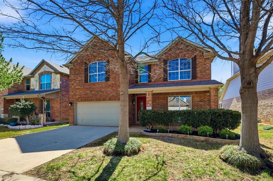 Where Quality Meets Comfort - Experience a residence where meticulous maintenance meets effortless living. This stunning North Fort Worth home offers 3,539 square feet of thoughtfully designed space, featuring 4 bedrooms and 3 bathrooms tailored for both quiet retreats and grand-scale entertaining. The main level serves as the heart of the home, anchored by a primary suite and a versatile layout including a dedicated office and a flex dining room or second office or even play room. The chef-inspired kitchen—complete with a gas cooktop—flows seamlessly into the breakfast and living areas, creating an inviting atmosphere for guests. Upstairs, the entertainment options expand with an oversized game room and a fully equipped media room featuring a built-in sound system and wired for projector. The exterior has an adorable front porch and covered patio in back complete with a ceiling fan to keep you cool in the summer.  The garage is a craftsman dream with extra space, storage, sink and plenty of room for crafts, projects and more!  Highlights include new carpet installed (2026), replaced water heater (2021), and replaced roof (2019) featuring a lifetime transferable warranty. This home offers smart storage with abundant custom closets throughout and a laundry chute on the second story for convenience. The location can't be beat with Freedom Elementary school around the corner and easy access to North Fort Worth’s premier dining, tons of shopping, and major commuter routes. This isn’t just a house; it’s a meticulously cared-for sanctuary ready for its next chapter.