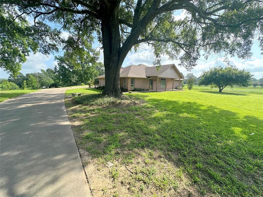LOCATION! This 3BR-2BA home sitting on a little over one and a half acres, just two miles from historic Winnsboro, TX features it all. Open concept formal dining, living and kitchen. Kitchen is open to breakfast area incased with windows. Large utility room with sink and storage. Office space that could be converted into fourth bedroom. Separate master bedroom split including large master bath, two vanities and a walk-in closet. Guest Jack and Jill bathroom with double lavatories, plenty of cabinet and storage space. Oversized garage with outside door leading to the concrete driveway. Property also has a 30x40metal shop with guest quarters. Beautiful oak and fruit trees, large manicured front and back yard with space for family &friends. Enjoy country living just minutes away from downtown Winnsboro, close to downtown activities with restaurants, shopping, farmers market, arts district, hospital, new schools all nestled in the heart of East Texas. Come See!