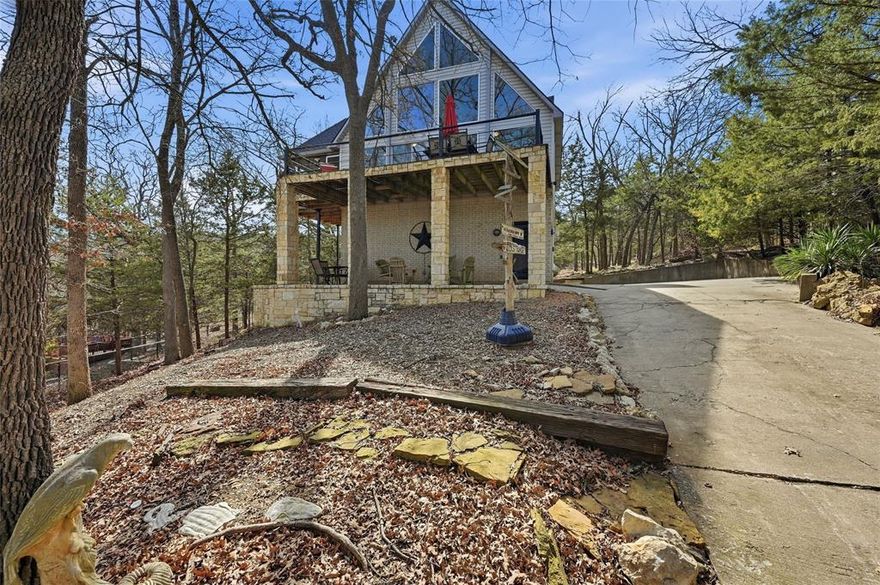 Welcome to your private Lake Texoma sanctuary nestled beneath a canopy of mature trees in the highly sought-after Tanglewood Resort community in Pottsboro, Texas. This stunning three-story retreat offers the rare combination of modern comfort, resort-style amenities, and the peaceful rhythm of nature right outside your door.
Wake up to birdsong, sip your morning coffee as deer wander through the trees, and enjoy seasonal lake views that remind you why Lake Texoma living is so special. Often described as a luxury “tree house,” this beautifully maintained home blends contemporary finishes with warm, inviting spaces designed for both relaxation and entertaining.
The open, airy layout flows seamlessly to three expansive outdoor living areas, including a full-length second-level deck overlooking the treetops and a screened porch off the dining area—perfect for sunset evenings, weekend gatherings, or quiet mornings surrounded by nature. Every space feels intentional, bringing the outdoors in and maximizing the tranquil setting.
Inside, you’ll find thoughtful updates, modern touches, and abundant natural light throughout. The oversized garage features durable epoxy flooring, with additional parking at the base of the lot for guests, boats, or recreational vehicles—ideal for those embracing the Lake Texoma lifestyle.
Located within the prestigious Tanglewood Resort & Conference Center community, this home places you minutes from championship golf, resort dining, community amenities, and quick access to Lake Texoma boating, fishing, and waterfront recreation. Whether you’re searching for a full-time residence, a vacation home near Dallas, or an income-producing Lake Texoma getaway, this property delivers privacy, nature, and convenience in one remarkable package.
If you’ve been looking for Lake Texoma homes for sale in Pottsboro that offer wooded privacy, winter lake views, resort access, and true indoor-outdoor living, this is the one.