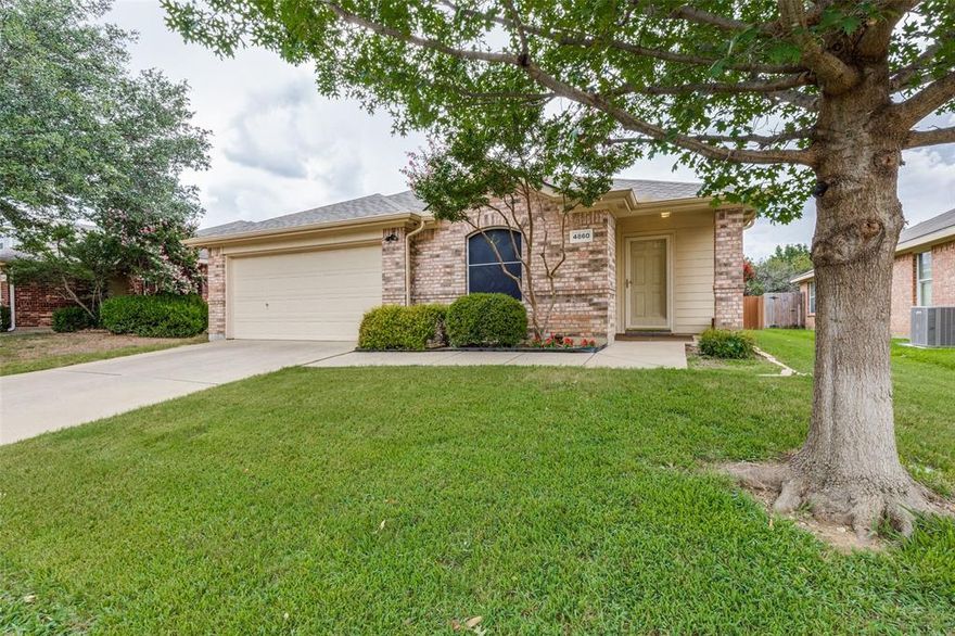 Welcome to 4860 Ambrosia Dr, a beautifully maintained, one owner home, 4-bedroom home located in the heart of Fort Worth, Texas, within the highly acclaimed Keller Independent School District. This spacious and inviting property offers the perfect combination of comfort, style, and convenience for today’s modern family.

As you enter, you'll be greeted by an open-concept floor plan with abundant natural light, elegant finishes, and thoughtful updates throughout. The living and dining areas flow seamlessly, making it ideal for entertaining or enjoying quality time at home. The kitchen features ample counter space, modern appliances, and a cozy breakfast nook.

Each of the four bedrooms is generously sized, providing plenty of space for rest, work, or play. The primary suite is a peaceful retreat, complete with a walk-in closet and en-suite bath designed for relaxation.

Step outside and enjoy the benefits of a well-kept neighborhood that includes access to a community pool—perfect for hot Texas summers. Whether you’re hosting a backyard barbecue or relaxing after a long day, this home offers both indoor comfort and outdoor enjoyment.

Located just minutes from top-rated schools, parks, shopping centers, and dining options, this home offers both peace and proximity to everything you need. Commuters will appreciate easy access to major highways, while families will love the friendly, walkable neighborhood.

Don’t miss your chance to own this move-in ready gem in one of Fort Worth’s most desirable areas. Schedule your private tour of 4860 Ambrosia Dr today and experience all it has to offer!