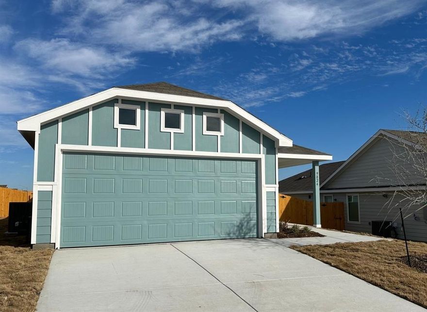 Step into this 3 bedroom single-story home. Inside, you'll find a cozy living space that flows seamlessly from the family room to the dining area and modern kitchen, which conveniently opens up to the backyard. Three bedrooms, including the spacious owner's suite with its own private bathroom and walk-in closet, offer plenty of room to relax. Outside, enjoy the community's amenities like the refreshing pool and playground, promising a lifestyle filled with fun and relaxation. Located in Fort Worth with easy access to US-287, this home offers both comfort and convenience for everyday living.