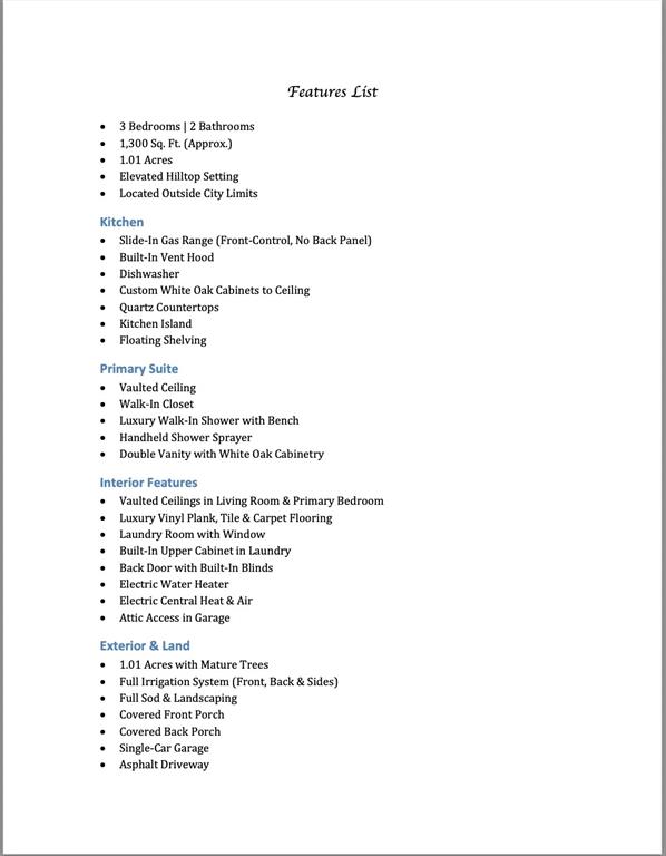 Fallow Hills - Residential