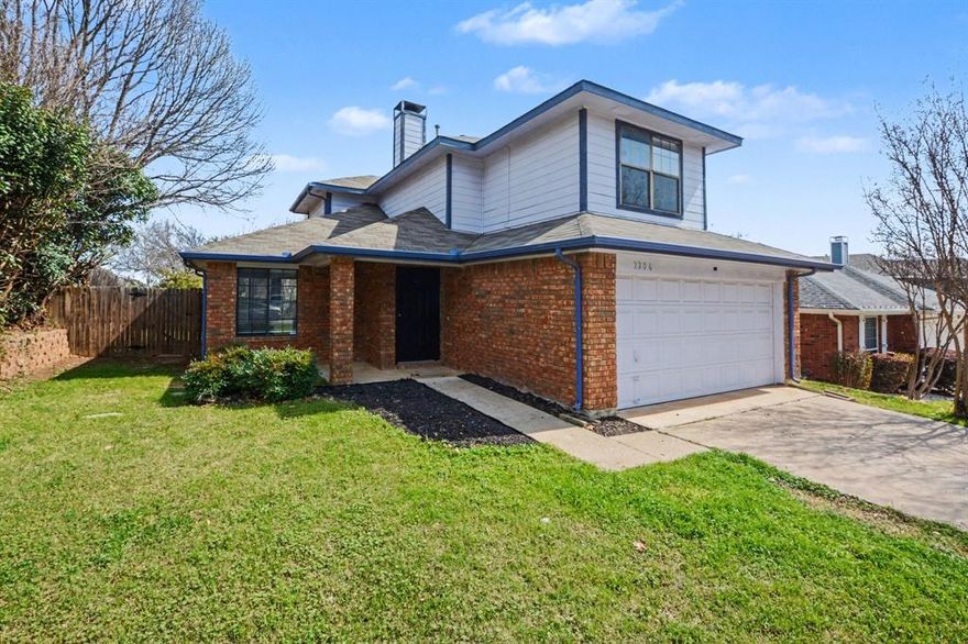 Located in a well-established neighborhood in Grapevine. The interior features granite countertops and LVP flooring throughout, providing a consistent, low-maintenance finish across the home. The outdoor space includes a maintained yard with mature trees, offering usable space for everyday activities. Nearby amenities include GRACE Park, as well as convenient access to Tom Thumb for daily shopping needs. The Grapevine Main Street Station provides commuter rail access to the DFW area, and Grapevine Faith Christian School is located nearby. The property also benefits from proximity to Grapevine Lake and the historic Main Street district.