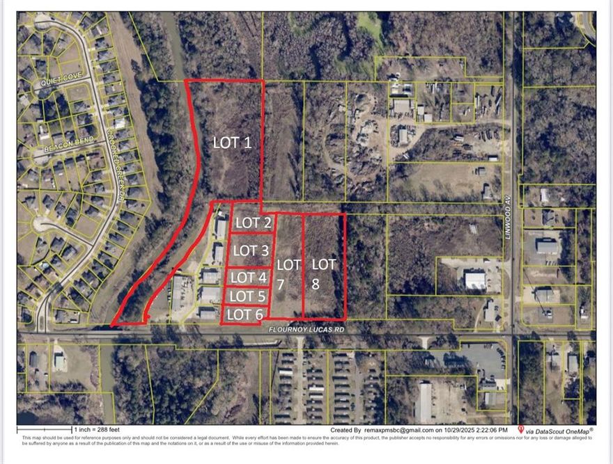 Multiple parcels being sold together for one great commercial property off Flournoy Lucas Road totaling just over 14 acres! Parcels include: 161411-000-0084-00, lot 1, 6.236 acres; 161411-047-009-00, lot 2, 0.8 acres; 161411-047-0010-00, lot 3, 0.98 acres; 161411-047-0015-00, lot 4, 0.55 acres; 161411-047-0011-00, lot 5, 0.56 acres; 161411-047-0012-00, lot 6, 0.49 acres; 161411-001-0052-00, lot 7, 2.0655 acres; and 161411-001-0032-00, lot 8, 2.7329 acres.