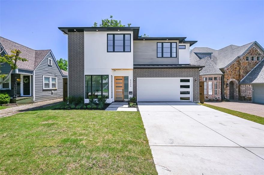 EXCEPTIONAL New Construction in a Prime East Dallas location. 
Thoughtful Floor plan with a PRIMARY SUITES on BOTH levels. 
Designer finishes throughout including: White Oak Engineered Hardwood, Bertazzoni Range, Quartz countertops, curated lighting and finishes, and Natural Light all around.
RELAX: Three (3) dedicated Living spaces to Relax, Socialize, and Gather.
REST: all 5 Bedrooms have full En-suite or Direct access Bathrooms. Walk-in closets feature LED lighting and envious space and design.
REFRESH: Enjoy your private Green Oasis from the 2nd story porch looking out over Established Pecan and Hackberry Trees.

Quality Kaizen Builders build: blocks from Tietze Park, and minutes from Lakewood, White Rock Lake and the best of Lower Greenville amenities.
A true Stand Out in The Heart of Dallas.