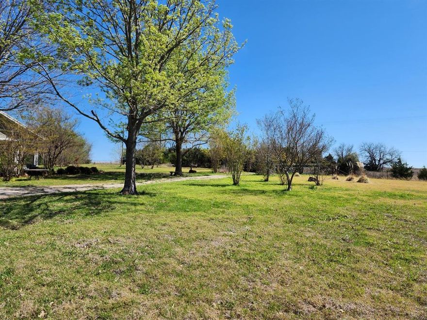 Beautiful rolling hills with flat land to build your dream home. Enjoy the skyline in the morning and especially in the evenings. Featuring 2 ponds, lots of trees in back and side of land, fenced, secluded on a dead end county road.  Unlimited possibilities. Water and electric are currently available to the property. The land is located on a dead end road and the property is not in a flood plain. Survey available. Owner is agent.