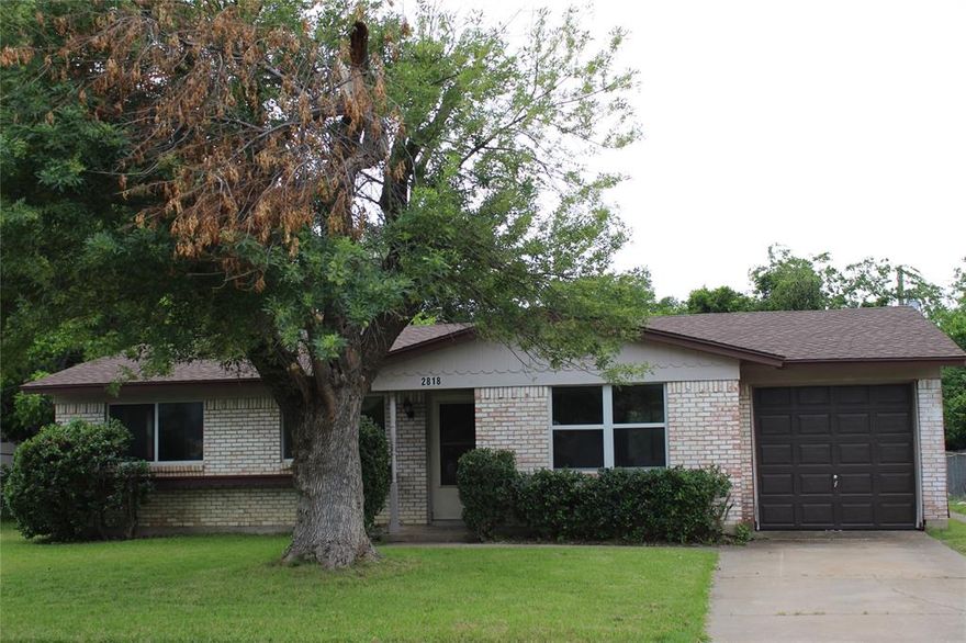 Take advantage of this priced right opportunity in the heart of Irving! Remodel and flip or create your next home. This property features 3 bedrooms and 2 baths, a large living room and dining area. It also offers a large fenced yard, a storage building and an extra deep garage that may accommodate 2 vehicles. Enjoy quick access to highways, business centers, DFW Airport, restaurants, and shopping.