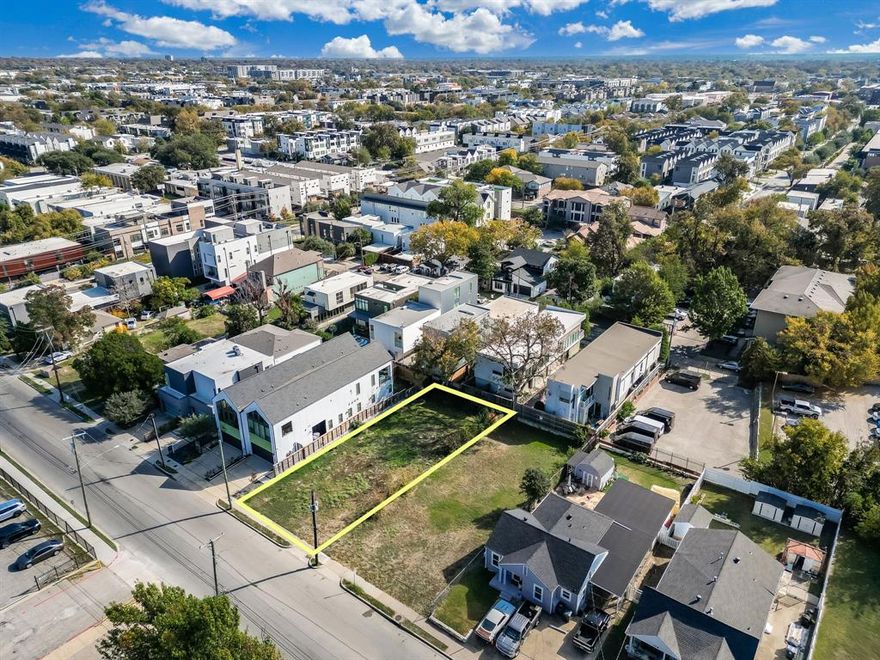 APPROVED PLANS - Prime Development Investment Opportunity in East Dallas! This unimproved lot at 4330 Capitol Ave is zoned MF-2 Multifamily and includes fully approved architectural plans and city permits for a 4-unit, 3-story condo-townhouse project with private rooftop terraces. 

Each residence is designed with modern open-concept living, attached garages, and premium urban finishes. Plans deliver approx. 1,750 sq ft of conditioned (AC) living space per unit—a total of 7,000 sq ft of livable area across all 4 units (not including garages or terraces). Each home also offers a private 2-car garage of approx. 400 sq ft (not included in advertised sq ft), along with a spacious rooftop terrace designed for outdoor entertaining (also not included in sq ft). 

Located minutes from Uptown, Lower Greenville, Downtown, and Knox-Henderson, this highly desirable area is surrounded by new construction, strong buyer demand, and excellent resale potential. All architectural, engineering, utility coordination, and permitting work has already been completed—construction can begin immediately. A rare turnkey opportunity for builders and investors. Plans and permit documents available upon request.