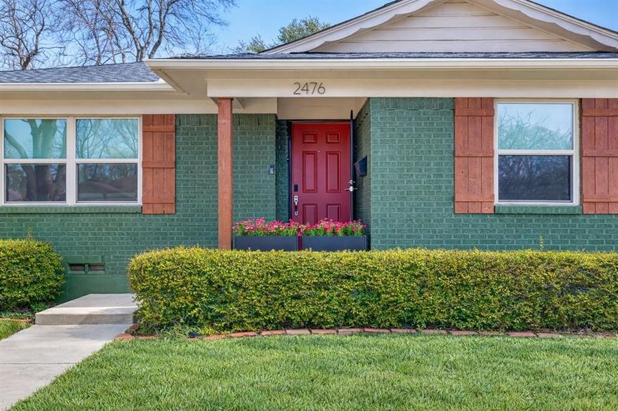 Step inside this thoughtfully updated home, ideally located just minutes from White Rock Lake, the Arboretum, and the best of East Dallas living. From the moment you enter, you’ll be greeted by a light-filled interior and an inviting layout where the living, kitchen, and dining areas flow seamlessly together. At the heart of the home, the living area offers views and direct access to the expansive backyard, while the spacious eat-in kitchen features granite countertops, updated appliances, abundant storage space, and a cozy breakfast nook - perfect for everyday living and entertaining. Throughout the home, enjoy beautiful hardwood floors, fresh paint, updated lighting, and new window shades that add both style and functionality. The primary suite serves as a true retreat, featuring an ensuite bath complete with a stunning marble walk-in shower. The additional bedrooms are generously sized and offer comfortable spaces for guests, a home office, or any other personalized space. The backyard is designed for both relaxing and entertaining, with a large patio, expansive grassy area, storage space, and a newly added driveway gate for added privacy and convenience. With thoughtful upgrades and major improvements throughout, this home is truly low-maintenance and move-in ready in one of East Dallas’s most desirable locations.