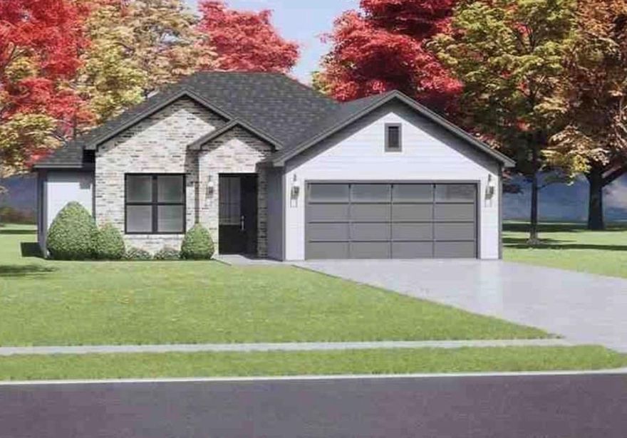 Stunning New Home in Early’s Premier Master-Planned Neighborhood! Experience modern living in this beautifully designed and constructed 1,688 sq. ft. home featuring 4 bedrooms, 2 bathrooms, and a 2-car garage. Nestled in the city’s finest master-planned neighborhood in the heart of Early, Texas, this home sits directly across from McDonald Park, offering convenient access to local amenities, public schools, and parks. This thoughtfully designed residence features a contemporary open-concept layout, perfect for comfortable living and family gatherings. The gourmet kitchen showcases granite countertops, sleek cabinetry, and a spacious design ideal for meal prep and entertaining guests. The primary suite includes a private bath and a large walk-in closet, while three additional bedrooms provide plenty of space for family or guests. Both bathrooms feature elegant tile showers, creating a stylish and relaxing atmosphere. Additional highlights include upgraded lighting, ceiling fans in every bedroom and the living area, and durable vinyl plank flooring that combines beauty with easy maintenance. The energy-efficient design ensures comfort and long-term savings. Outside, enjoy professional landscaping with newly laid sod, a sprinkler system for easy upkeep, and a privacy fence for outdoor enjoyment. The spacious two-car garage offers ample room for parking and storage. This home blends modern aesthetics with functional living, making it the perfect choice for anyone seeking quality, comfort, and community in one of Early’s most desirable neighborhoods.