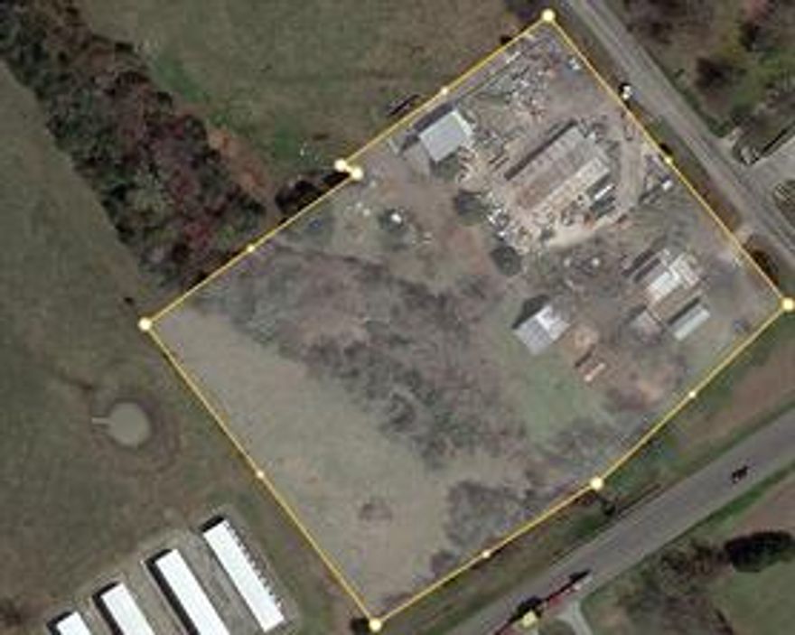 This 4.256 acre property is a great multi-use property. It is located on the corner of Hwy 69 and FM 896 and the location makes it suitable for a fuel station, mutli-famlily property, business property, etc. The property has multiple entrances, two off of FM 896 and one not currently used off of Hwy 69. Property is just outside the city limits and is listed as residential due to existing tax rolls, but the house is for reference only along with the buildings on the property and are of no value.