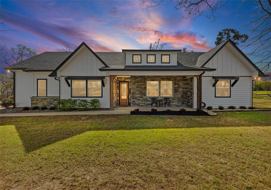 Tucked away in the prestigious Spring Creek neighborhood of Emory, this beautiful 3 bedroom, 2.5 bath home offers the perfect blend of comfort, space, and peaceful country living. Situated on a generous 1.462 acre lot at the back of the subdivision, the property provides privacy, room to breathe, and the charm of nature; you may even spot deer wandering through from time to time. Inside, the home welcomes you with a thoughtfully designed open floor plan that feels both spacious and inviting. A huge living room flows seamlessly into the massive kitchen and dining area, creating the ideal setting for entertaining or everyday family life. The kitchen is truly the heart of the home, featuring a huge center island that provides additional seating and the perfect gathering space for family and guests. A walk in pantry and plentiful storage add both convenience and functionality, making this kitchen as practical as it is impressive. The spacious primary bedroom features large windows that fill the room with natural light and a stunning vaulted ceiling that adds an open, airy feel. The private ensuite bathroom offers a luxurious soaking tub, a stand-alone shower, dual sinks, and a large walk-in closet, creating a comfortable and elegant retreat. The split bedroom layout offers added privacy, while the secondary bedrooms share a convenient Jack and Jill bathroom. Walk in closets and additional storage areas ensure there is room for everything. Step outside and enjoy the freedom that comes with over an acre of land; perfect for relaxing evenings, outdoor gatherings, or simply soaking in the peaceful surroundings. With its bright interior, spacious layout, and generous lot, this home offers the space, comfort, and livability many buyers are searching for. Don’t miss your opportunity to make this exceptional property your next home.