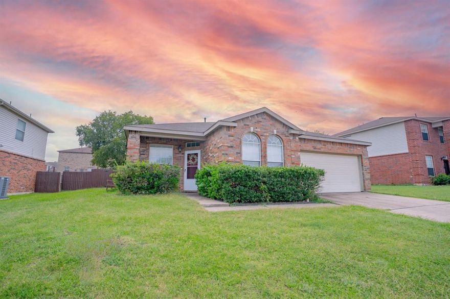 Welcome to your next home! This well-maintained 3-bedroom, 2-bath gem is located in a quiet, family-friendly neighborhood in South Arlington, zoned to highly rated Mansfield ISD schools.

 Interior Features:
- Well-maintained wood flooring throughout
- Spacious open-concept layout with large living area
- Freshly repainted interior
- Stainless steel refrigerator and dryer included
- Tenant to provide own washer
- Upgraded windows and fencing for added safety and comfort

 Outdoor & Location Perks:
- Steps from beautiful parks with playgrounds and walking trails
- Minutes to I-20, Arlington Highlands, and The Parks Mall
- Close to two major supermarkets for everyday convenience
- Quiet neighborhood with local landlord known for excellent management