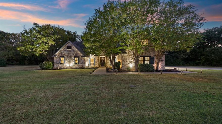 Welcome to this stunning custom-built 3-bedroom, 2-bathroom home, perfectly situated on a spacious 1+- acre lot in one of the area’s most sought-after neighborhoods. Thoughtfully designed with comfort and style in mind, this home features an open-concept floor plan that’s ideal for both everyday living and entertaining. Step inside to discover bright, open living spaces with beautiful finishes and seamless flow between the kitchen, dining, and living area. The heart of the home offers plenty of natural light and views of the surrounding property, creating a warm and inviting atmosphere. The primary suite is truly a retreat complete with a cozy double-sided fireplace shared with the ensuite bathroom, adding a touch of luxury and relaxation. The spa-like bath features a soaking tub, separate shower, and elegant finishes. A private seating area within the primary suite provides the perfect space for reading, unwinding, or even a home office. Upstairs, you’ll find a spacious loft that can be used as a bonus room, home gym, playroom, or creative space, the possibilities are endless. Outside, enjoy the peace and privacy of your 1+- acre lot, offering room to garden, play, or simply enjoy the quiet surroundings. With its blend of thoughtful design, custom details, and a prime location, this home is the perfect combination of luxury and livability.