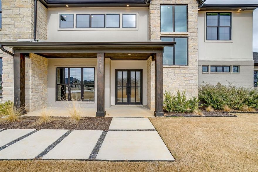 Exceptional custom-built home tucked inside the prestigious gated community of Rolling Creek Ranch. Perfectly positioned on 1.010 acres just moments from the shores of Lake Granbury, this 3,962-square-foot residence offers refined elegance, thoughtful design, and the tranquility of upscale lake-area living. With 4 bedrooms and 4.5 bathrooms, the home balances spaciousness with thoughtful functionality.

From the moment you step through the iron double doors you’re welcomed with rich hardwood floors, soaring ceilings, and expansive windows set the tone for elevated comfort and timeless sophistication. 

Natural light pours into the open-concept living spaces, highlighting the custom craftsmanship details found throughout the home.
The grand living area seamlessly connects to a beautifully appointed gourmet kitchen designed for everyday luxury and effortless entertaining. Custom cabinetry, generous prep space, and an intuitive layout create a space where gatherings feel grand and intimate. Kitchen is open to the living and dining area with flexible bonus spaces. 

The primary suite offers serene views of the property and a spa-inspired bath designed for relaxation,  
A secondary bedroom with full bath and private study are also down stairs. Up the statement staircase you’ll find 2 additional bedrooms, 2 full bathroom, and a bonus area. Step outside through the 2 sets of double doors leading to your outback entertaining area. The expansive covered patio is anchored by a stunning outdoor gas burning fireplace — the perfect setting for cool evenings.

The 1.010-acre lot provides ample space to design a resort-style pool, outdoor kitchen, or garden oasis, all while enjoying the privacy and exclusivity of a gated community.

Located just minutes from historic downtown Granbury and lake recreation. A statement of craftsmanship, comfort, and elevated living near Lake Granbury.