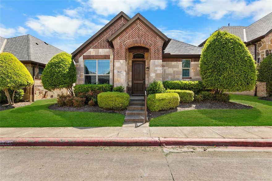 Tucked inside the highly sought-after Retreat at Craig Ranch, this 2 bedroom, 2 bath beauty with a dedicated office is giving easy living meets elevated style and it comes fully furnished, so you can move right in and start living from day one. Welcome to 8617 Dewland Dr where your weekends just got a major upgrade. Because here? The HOA handles the lawn care and exterior maintenance… so you can officially retire your mower and spend more time doing literally anything else. Inside, you’ll find a bright, open layout that’s perfect for both cozy nights in and hosting your favorite people. The thoughtfully furnished spaces are both stylish and comfortable, making it feel like home the moment you walk in. The two spacious bedrooms offer comfort and privacy, while the office is ready to be your work-from-home HQ, creative studio, or even a quiet reading retreat. The primary suite is your personal escape, complete with a well-appointed bath and plenty of space to unwind. And with curated furnishings and thoughtful design throughout, this home makes everyday living feel just a little more elevated. And the lifestyle? Just as impressive. Residents enjoy access to a newly remodeled clubhouse featuring a gym, billiards room, activity rooms, full kitchen, resort-style pool, and relaxing spa perfect for both socializing and unwinding without ever leaving the neighborhood. Located in the heart of Craig Ranch, you’re minutes from dining, shopping, golf, and everything McKinney has to offer without sacrificing that peaceful, tucked-away neighborhood feel. Low maintenance. High style. Fully furnished. Zero lawnmower required.