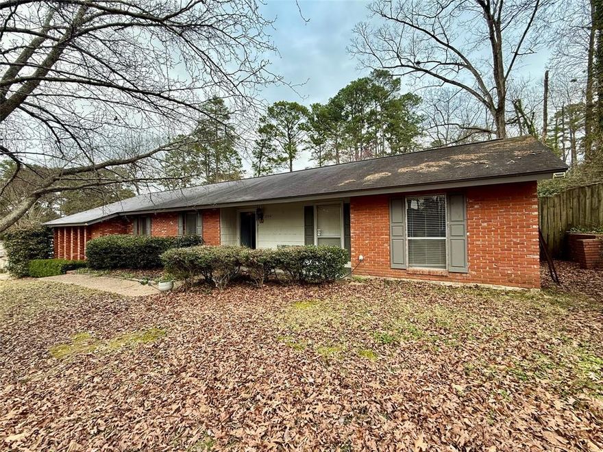 Come see what hit the market right in the heart of North Ruston! Nice four bed two bath brick home on a large three-quarter acre lot at a price that won’t break the bank at $284,900!  Located on a quiet street on Greenbrier Drive.  Pull into your two car garage and step up inside. Inside is a nice floor plan with a nice sized kitchen with a good amount of cabinet space! Theres a breakfast area on one side of the kitchen and a large dining room on the other side of the kitchen! Walk into the large open living room room with vaulted ceilings and a real wood-burning fireplace! Not enough room in the living room? Well, just step on in through the huge opened up sunroom right off of the kitchen that’s full of light and windows. 
This is gonna be the spot you’re gonna wanna be at probably the most! 
On a complete separate end of the house is the main master bedroom with your own patio door leading out to the backyard from the master bedroom… a 
Nice sized walk-in closet and bathroom. 
On the other end of the house is 3 large bedrooms, with new carpet replaced in the bedrooms in the back makes it nice and fresh feeling.  
Step out back into the covered porch and as they say, let the world go by… with a fenced in backyard and Woods behind you.  This is gonna be where you’re gonna want to fire up that BBQ grill and invite friends and family over or just relax yourself! Step off of the porch, and over to the Cook shack area. This is a prime place also to do some cooking and grilling with a cool western style boardwalk. 
This is just a cool little hangout place! You’re gonna wanna set your appointment to come check this place out don’t let it get away!