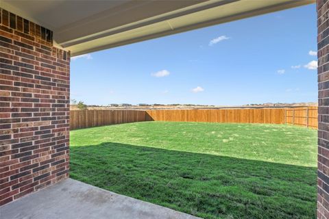 A home in Cleburne