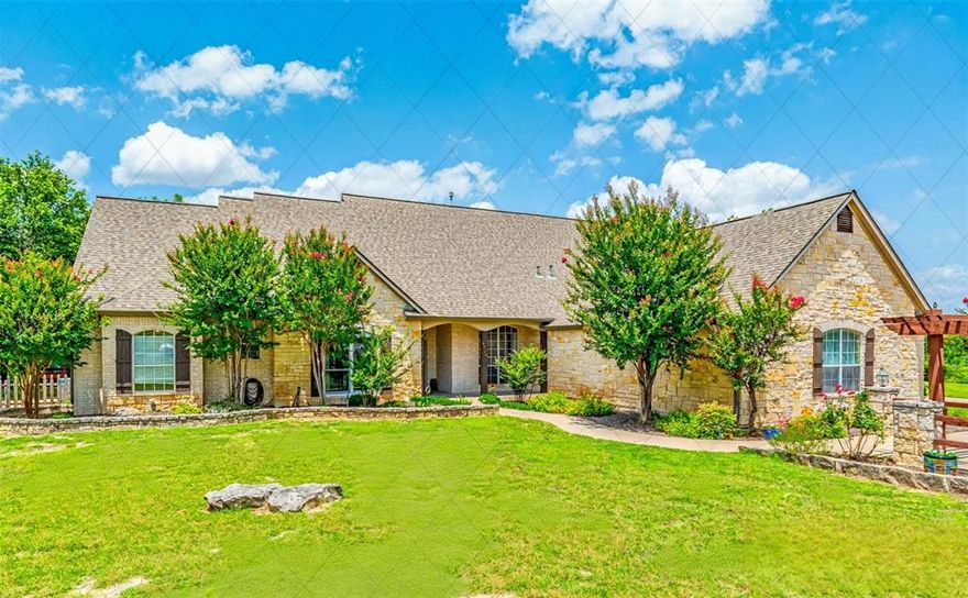 Welcome to your dream home—where modern comfort and peaceful living come together on a picturesque one-acre lot in the highly sought-after Aledo Independent School District. This stunning 4-bedroom, 3.5-bathroom home offers a flexible layout with four bedrooms on the main floor and a private fifth bedroom upstairs—perfect for guests, a home office, or multi-generational living.

Step into the heart of the home: a chef-inspired kitchen designed for both everyday family meals and unforgettable gatherings. Spacious, bright, and beautifully appointed, it's a true centerpiece for entertaining.

Love the outdoors? You’ll fall for the tranquil setting. Start your mornings with coffee on the covered back patio, watching deer wander by and listening to the gentle sounds of nature. The expansive backyard offers room to roam, play, or simply unwind under the Texas sky.

Additional features include a generous 3-car garage, ample parking space, and thoughtful touches throughout the home that make life easier and more enjoyable.

Don’t miss your chance to experience the best of both worlds—country living with city convenience. Schedule your private tour today and make this exceptional home your own!