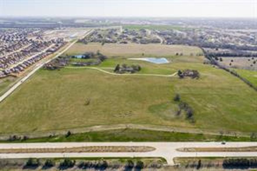 58 HIGHLY DESIREABLE acres with frontage on Ownsby Parkway - Future 6 lane connection to Coit on the East and possible Tollway on the West. This property is ready for buildout. Currently 3 homes and several barns sit on the land - property not priced to include home value. Adjoining 5 acres with frontage on Preston Rd that can provide access off of Preston Rd. Property is perfect for Big Box Store or may consider subdivide. Don't hesitate as will go fast with all the development in this area!