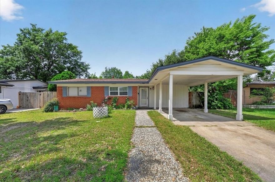Charming home looking for their new owners. Come bring your vision and with a little tlc this gem will be a delight! This home features 4 bedrooms and 1 full bath. The formal dinning room was made into a bedroom, it has a build in closet. Enjoy your evenings in the immaculate backyard. This home is being sold as is. There are nearby schools, shopping and public transportation. This home is located right across from Irving Blvd, very close to the shopping and restaurants.Pictures are coming soon.