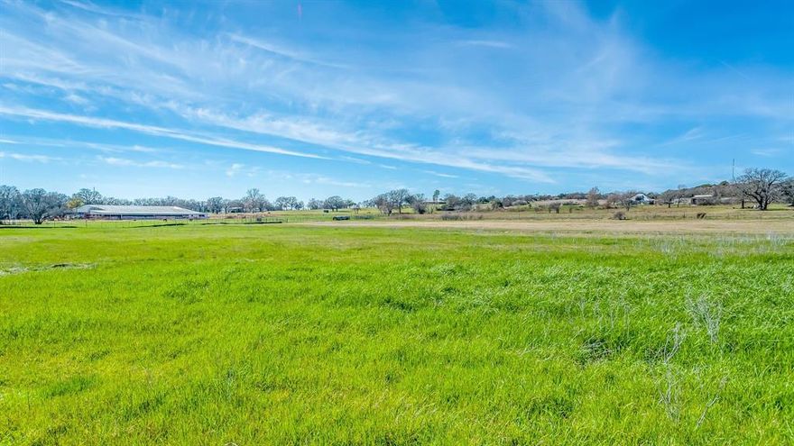 Beautiful 3.83 acre cul-de-sac lot in Weatherford, TX! Perfect build sites for your dream home, barn and workshop with beautiful views of the rolling countryside. Lush usable land. Peaceful setting in the newly established Lambert Meadows with only 8 lots available. Bring the cows, horses, and chickens! Escape to the country with the amenities of town only 8 miles away! Minimal deed restrictions. More land available. Underground Electricity on site. Water well and septic to be installed by Buyer. Lambert Ct will be paved with chipseal. No HOA. Site built homes only. Barndominiums allowed.