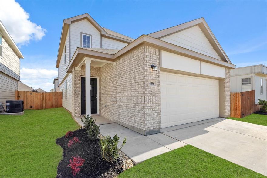 Love where you live in Hanna Ranch in Everman, TX! The Augusta floor plan is a spacious 2-story home with 4 bedrooms, 2 bathrooms, game room, and a 2-car garage. The first floor offers the perfect space for entertaining with a large galley-style kitchen open to both the living and dining areas! The gourmet kitchen is sure to please with 42-inch cabinets, granite countertops, and stainless-steel appliances! Retreat to the first-floor Owner's Suite featuring a beautiful bay window, granite countertops, a separate tub and shower, and walk-in closet! Enjoy the great outdoors with full sod and a sprinkler system! Don't miss your opportunity to call Hannah Ranch home, schedule a visit today!