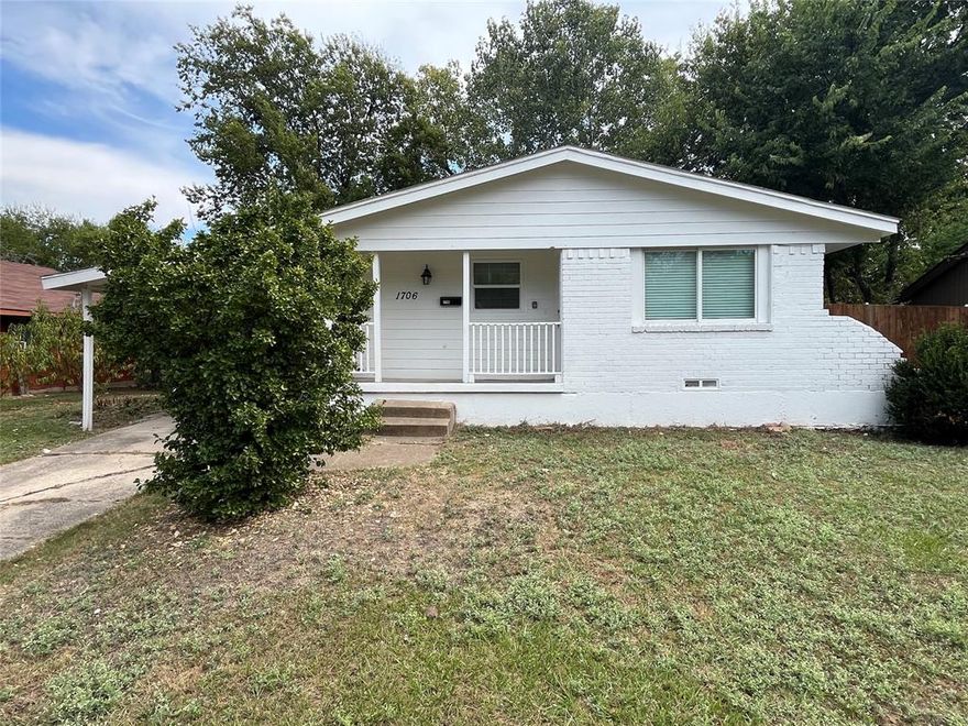 Charming 3 bedroom 1 bath with covered carport. Large windows allow for plenty of natural light. The open floor plan is perfect for family gatherings and entertaining. Kitchen offers ample countertop space and cabinets for storage. Beautiful laminate flooring throughout. Close to major highways and shopping. A must see! Move-in Special! Enjoy a waived administration fee when you submit all required documentation and your full deposit within 72 hours of applying plus your application fee will be credited back. Offer available until December 31st.