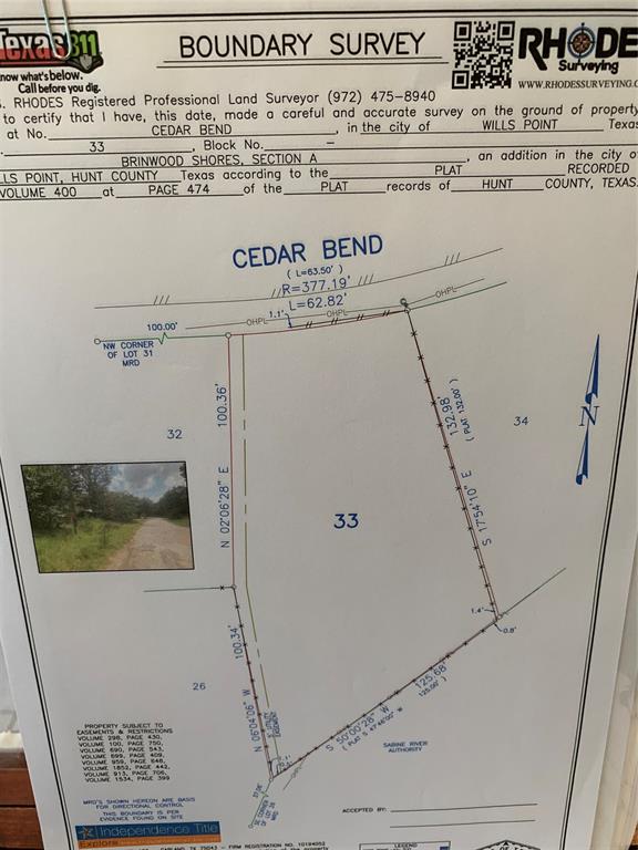 Brinwood Shores Add Sec A - Land