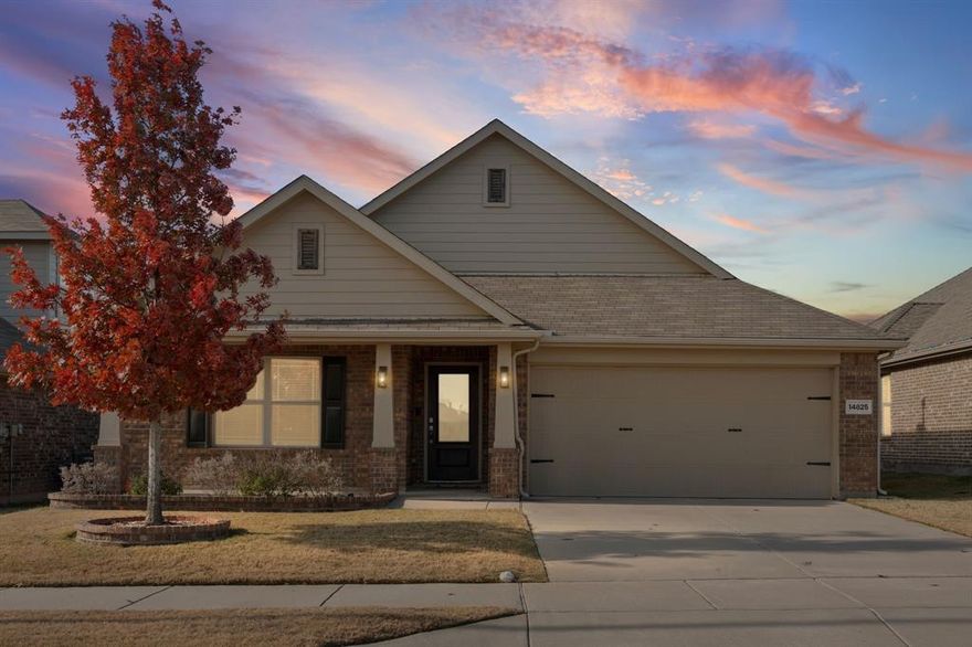 Come see this beautiful, well cared for home located in the highly desired community of Sendera Ranch. This home is perfectly positioned to overlook peaceful green space with sweeping views and covered back patio, making it an ideal setting for morning coffee, evening relaxation, or entertaining guests while enjoying the privacy of no immediate rear neighbors.
Inside is gorgeous, with many windows providing abundant natural light, a large kitchen and open living space.  The thoughtful layout, color palette, and architecture all work together to create a warm, welcoming feel that’s truly functional for everyday life!  The dining room can also be used as an office, home school area, or playroom.    
Located in Sendera Ranch, residents enjoy access to community pools, parks, walking trails, playgrounds, and a strong neighborhood feel. The Haslet location provides a desirable blend of small-town charm with convenient access to major highways, top-rated Northwest ISD schools, shopping, dining, and all that the greater Fort Worth area has to offer.
Don’t miss this rare opportunity in one of the area’s most popular master-planned communities.