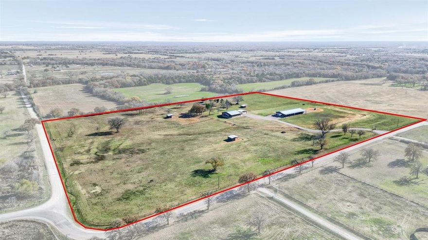 A little slice of Heaven in Horse Country!  Situated just off Hwy 82, West of Whitesboro, this unique little ranch has all the amenities.  The home boast an open living arrangement with grand views of the property.  Three oversized bedrooms with walk-in closets, two baths with walk-in shower and plenty of custom cabinetry for storage.  Upstairs loft could be used for guests, office or and game room.  Outside on the 25 acres is a 10 stall barn with tack, wash bay and office.  Room for additional stalls and storage.  Improved turnouts each have loafing sheds and water.  Drainage and grading has been done for a 125x275 arena for future expansion.  This little ranch is located less than an hr from the DFW metroplex, less than 30 minutes to Sherman, Gainesville and Lake Texoma.