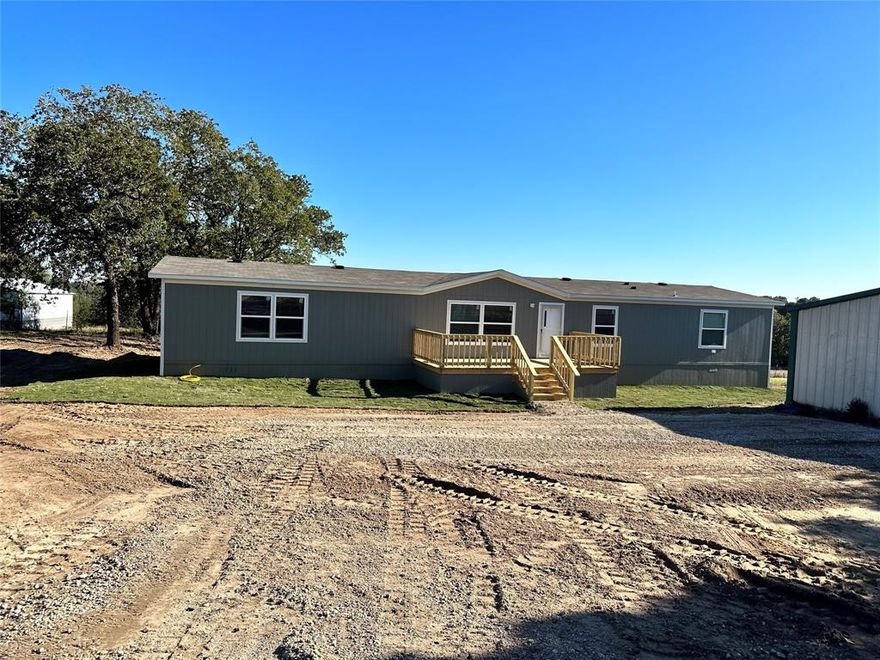 $8,000 concessions with builders lender.  New 5 bedroom 3 bath home on over an acre, funny fenced with electric gate (key pad and electric opener.  Home has a open floor plan, with large kitchen and refrigerator is included. Large decks-porches to enjoy mother nature and the easy country living.  The crown jewel is the 30x 40 shop equipped with 200-amp service, 2 large garage doors and one entry door. Upgrades in the home are SmartComfort by Carrier HVAC Heat Pump, Rheem Hybrid Heat Pump Water Heater , Ecobee Smart Thermostat , ENERGY STAR Frigidaire Appliances.  Zero Energy rating that per manufacture will save 30-40% off the utility bills.