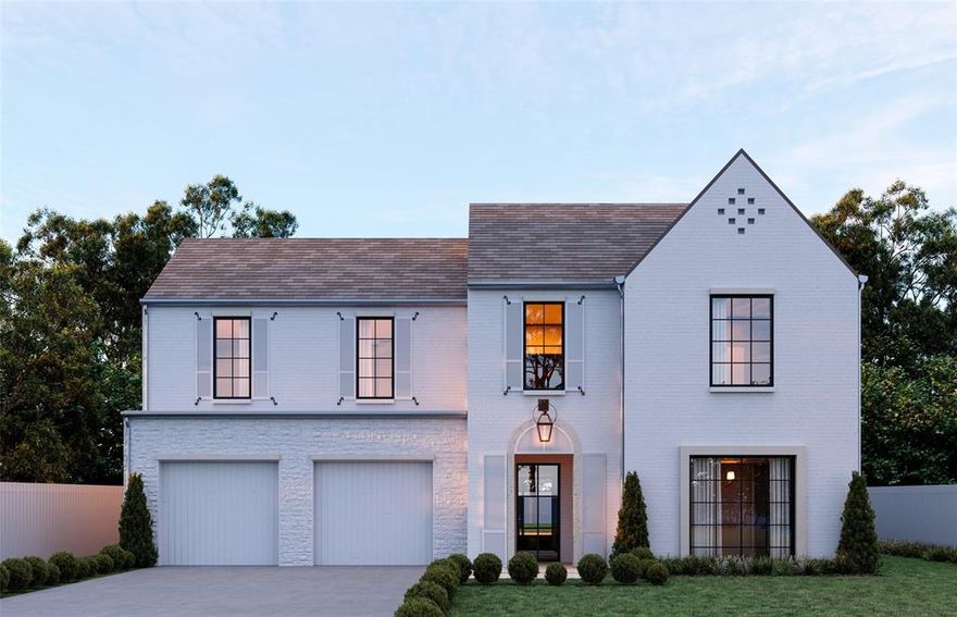 A refined Jessica Koltun Home design and build, this exceptional residence blends elevated architecture with thoughtful functionality in one of Dallas’ most desirable neighborhoods. Offering 6 bedrooms, 5 bathrooms, and 5,294 square feet, the home is designed for both sophisticated entertaining and effortless everyday living, highlighted by a first-floor primary suite and a secondary guest bedroom down, providing both privacy and flexibility for guests.

Step inside to bright, open interiors where soaring ceilings, expansive windows, and curated designer finishes create a warm yet modern atmosphere. The spacious living areas flow seamlessly into a chef’s kitchen featuring custom cabinetry, premium appliances, an oversized island, and beautifully selected materials that reflect timeless style and craftsmanship.

The first-floor primary suite serves as a private retreat with a spa-inspired bath, generous walk-in closet, and serene views of the outdoor living spaces, while the additional guest bedroom on the main level offers comfort and convenience for visitors. Upstairs, additional bedrooms are thoughtfully positioned to provide flexibility for family, guests, or work-from-home needs.

Every detail has been intentionally selected, from the architectural lines and statement lighting to the refined textures and custom millwork throughout. Outdoor living spaces extend the home’s functionality, creating the perfect setting for entertaining or quiet relaxation.

This Jessica Koltun Home design and build delivers the perfect balance of luxury, livability, and enduring design in a truly exceptional setting. Estimated completion July 2026.