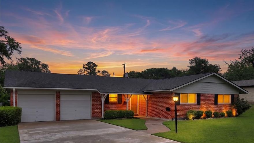 This is the Wedgwood Ranch that you've been waiting for! You'll find 3 bedrooms, 2 full baths, and an oversized 2 car garage in this home. Updated hall bath with all new tile floors, subway tile tub surround, new cabinets, faucet and granite counters. Other updates: roof (2017), windows, attic insulation, granite and subway backsplash in kitchen. The dining area is large and could easily accommodate a dining table and separate sitting area, with french doors opening onto the large covered patio. The garage has a LARGE workshop! Washer and Dryer included. HUGE fenced backyard is ready for summer BBQ parties!