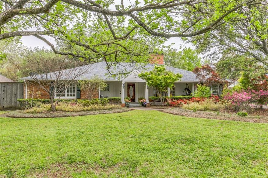 Stunning 5-bedroom, 6.5-bathroom residence, a true paradise for those seeking a luxurious and entertaining lifestyle. Situated in the desirable Fairway of Preston Hollow neighborhood, this exquisite home boasts a range of impressive features. The oversized living room offers a warm and inviting ambiance, with plenty of natural light streaming through the oversized windows, creating an airy and bright atmosphere. The kitchen is equipped with top-of-the-line appliances & ample counter space for preparing culinary delights. Additionally, the outside kitchen adds an extra level of convenience and versatility, allowing you to take advantage of the beautiful weather while entertaining guests by the sparkling pool. The surrounding patio area offers ample space for lounging, sunbathing, and hosting poolside gatherings. Separate & split bonus space upstairs. Exercise room overlooking the pool. Make this luxurious haven your own or build your dream home on this expansive 100 x 188 interior lot.