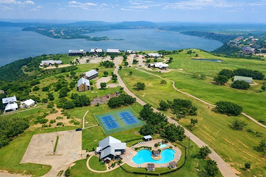 Discover an incredible opportunity to own an affordable homesite in The Cliffs Resort on Possum Kingdom Lake. This easy to build lot offers a gentle layout, making it ideal for creating your dream lake retreat with minimal site prep. Conveniently located near one of the two community pools, you’ll enjoy quick access to relaxation and recreation right outside your door. Looking for more space or investment potential? The neighboring lot (685 Spyglass) is also available, giving you the rare chance to expand your footprint or secure added privacy. Ownership at The Cliffs comes with an exceptional lifestyle, including 36 rounds of golf annually, 24-7 on-site security, two swimming pools, a full-service restaurant, marina access, a sandy beach, tennis courts, and a park, all designed to make every day feel like a getaway. Whether you’re planning to build now or invest for the future, this lot delivers value, convenience, and access to one of Possum Kingdom Lake’s most sought-after resort communities.