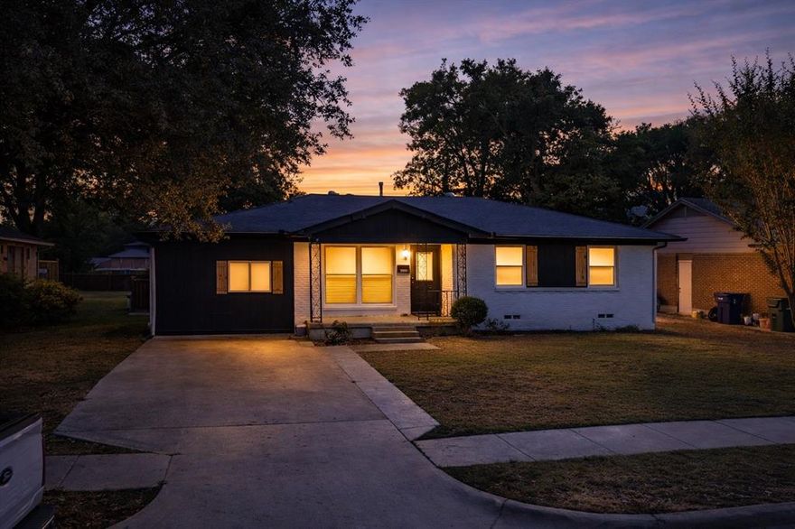 Great opportunity in an established Garland neighborhood. This home offers solid bones with upside potential for buyers looking to personalize or invest. Ideal for first-time buyers or investors, the property features a functional layout and a spacious lot. Recent updates have been completed, with additional cosmetic improvements needed—perfect for adding value over time. Conveniently located near major highways, shopping, and dining, making it a strong option for both owner-occupants and rental potential.