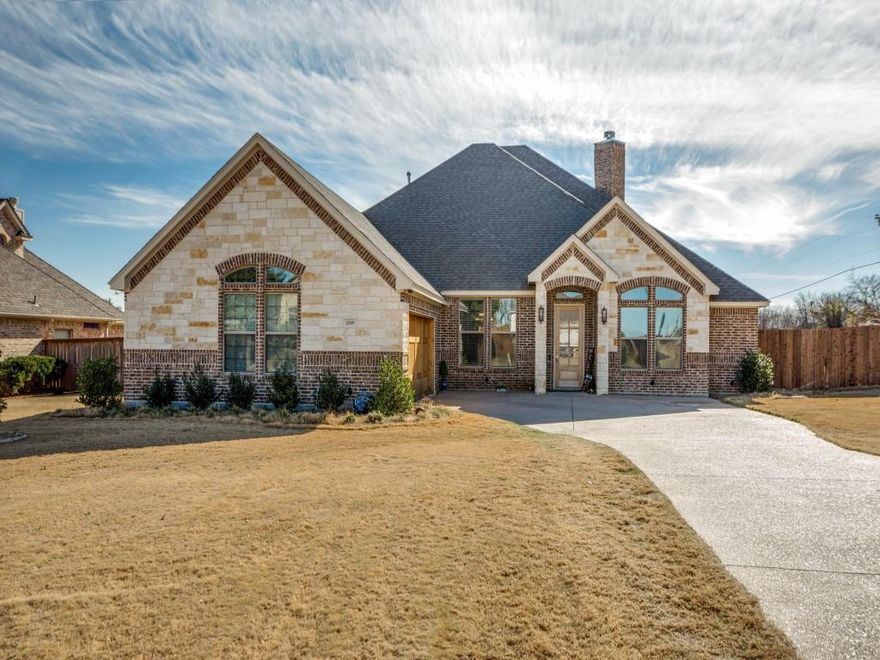 Welcome to this gem in Crowley’s prestigious Mayfair South Subdivision. This four bedroom, three bathroom home sits on over a half-acre and offers the perfect blend of modern design and timeless charm. Step inside and you’ll be impressed by the open concept layout featuring a transitional style kitchen with an oversized island, breakfast bar, and seamless flow into the living area, perfect for entertaining guests. Enjoy a peaceful evening on the extended and enclosed back porch! This home boosts flexibility with a current dining room that could also be an office, four total bedrooms giving you the option for a home gym or second office. You don't have to sacrifice luxury for convenience as this home is conveniently located with easy access to Chisholm Trail Parkway, Fort Worth, medical facilities, shopping, and more. Welcome home!