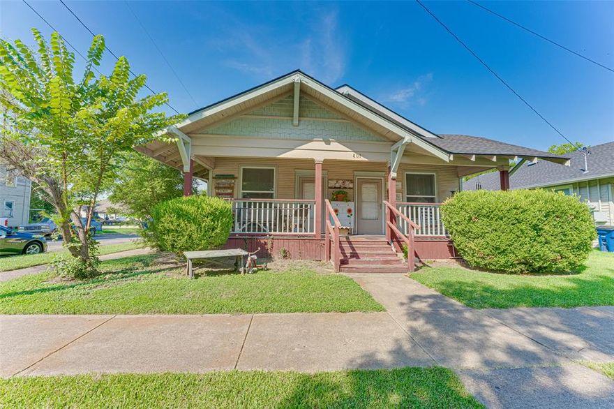 Step into a home that just feels like home. This 1955 charmer, located in the heart of Ennis’ historic district, blends character and comfort in a way that’s timeless. Just minutes from downtown, you’ll enjoy the charm of established surroundings and easy access to local shops, dining, and community events. With its inviting curb appeal and warm, welcoming atmosphere, this home offers a rare chance to own a piece of Ennis history in a location you’ll love. Current lease in place at $1,375 per month and expires March 31, 2026. Pre-listing inspection report and current lease agreement attached to listing.