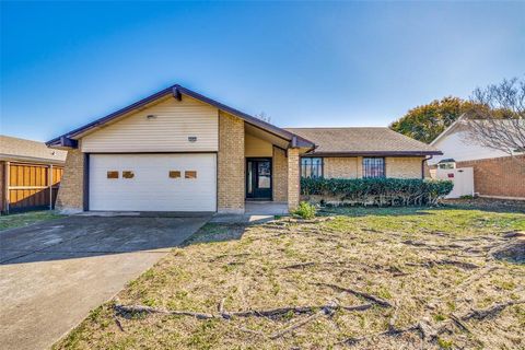 A home in Garland