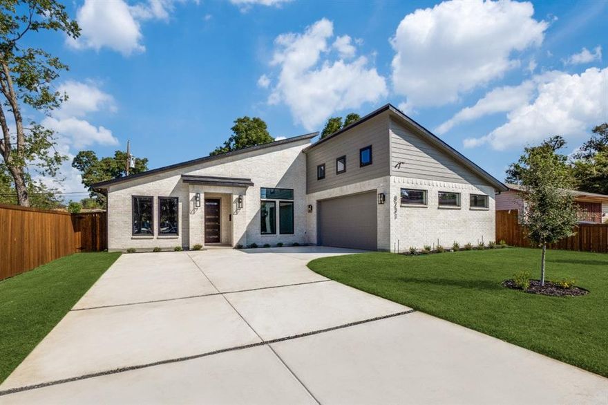 NEWER CONTEMPOARY IN THE HEART OF NORTH DALLAS.  Richardson Schools 4 BEDROOM 2 BATH 2 CAR GARAGE HOME.  Located on Forest Lane near Central Expressway.  Close to schools, shopping, dining and entertainment.  EASY TO SHOW AND READY FOR IMMEDIATE MOVE IN!!!!!!