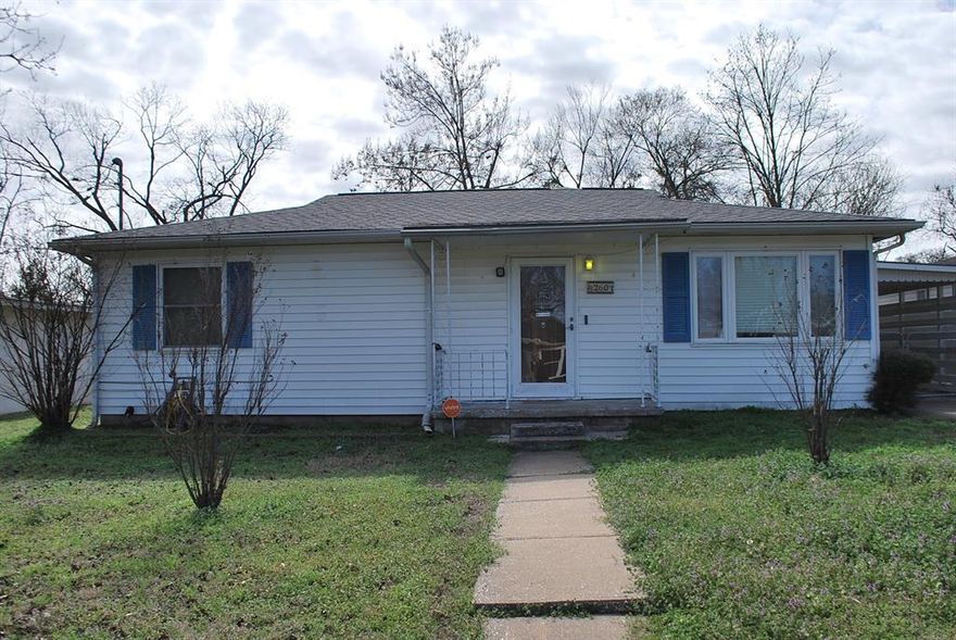 LOCATION! Move-In Ready! Modern Updates + Solar Savings in the Heart of Denison Come see this beautifully updated 2-bedroom, 2-bath home located in a highly desirable area of Denison, just minutes from shopping, dining, and everyday conveniences. This well-maintained home has been thoughtfully refreshed, bringing it into modern times with style and comfort. The completely renovated kitchen features modern finishes, upgraded cabinetry, and a breakfast bar that opens to the spacious dining area—perfect for entertaining. All major appliances convey, including washer, dryer, refrigerator, stove, and microwave, making this home truly turnkey. Enjoy year-round comfort with central heat and air, plus the benefit of green-certified solar panels already in place—offering energy efficiency and lower utility costs. Additional features include: Extra-large family room Spacious dining area Dedicated laundry room Attached carport 8x12 storage building Huge backyard with plenty of room to enjoy A perfect blend of style, comfort, and sustainability—all affordably priced.