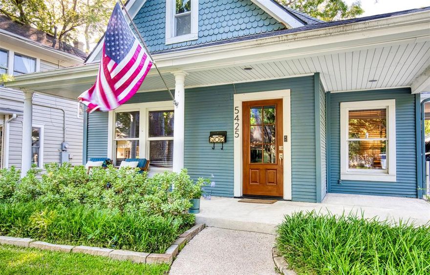 Nestled in the heart of historic Junius Heights, this 1983 built home is the perfect ode to original Craftsman style architecture, with a modern floor plan. Unbeatable curb appeal with a welcoming front porch, mature trees, charming craftsman details and a porte-cochere. This 3-bedroom, 2-bath plus BONUS ROOM home features recently updated bathrooms (2022 & 2024), high ceilings, wood floors, updated kitchen (New LG Appliances), and generous sized bedrooms. Upstairs, a spacious open bonus room with storage provides endless flexibility — from a cozy speakeasy-style lounge to a playroom or creative retreat. New HVAC System 2022 & New Ductwork 2025, New Electric Panel 2022, New LG Appliances, New Sod & Landscaping 2022. Two large storage sheds in the backyard. Fantastic East Dallas location close to Henderson, downtown Lakewood and White Rock Lake, this home is ready to be enjoyed for years to come.