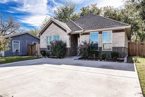 A home in Cleburne