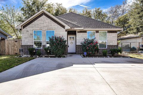 A home in Cleburne