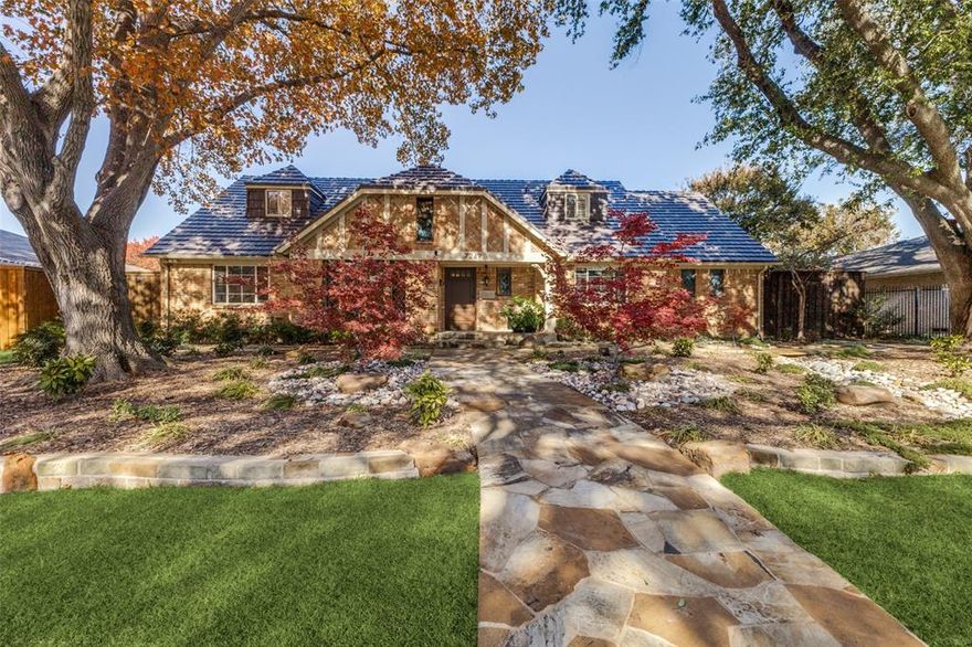 Located in highly coveted Windsor Park, this exceptional residence offers refined living in one of the area’s most desirable neighborhoods. A masterfully landscaped front yard creates striking curb appeal and welcomes you inside to multiple large, light filled living spaces designed for both everyday comfort and effortless entertaining. The beautifully remodeled kitchen anchors the home with high end finishes and seamless flow into surrounding gathering areas. The private primary suite which overlooks the pool, is complemented by a fully remodeled primary bathroom, offering a serene, spa like retreat. A downstairs guest suite provides exceptional flexibility and privacy, complete with a recently added full bathroom, ideal for visitors, multigenerational living, or a private home office setup. Upstairs, the home has been refreshed with new hardwood floors and plush new carpet in each bedroom, enhancing both style and comfort throughout the upper level. The outdoor living experience is truly unmatched, featuring a resort style setting with a built in grill, multiple TVs, automatic shades, heaters, and a sparkling pool and spa, which is perfect for year round enjoyment and entertaining. Completing this remarkable property is over $700,000 in full remodeling and updates, thoughtfully invested to create a turn key home that blends luxury, functionality, and timeless design in the heart of Windsor Park.