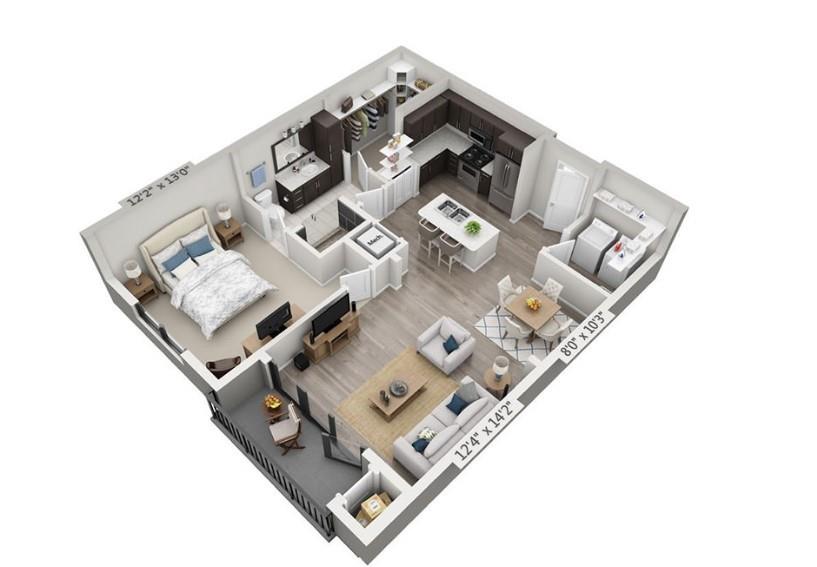 Rreef Domain Lt Q1 & Lt R Sub - Residential Lease