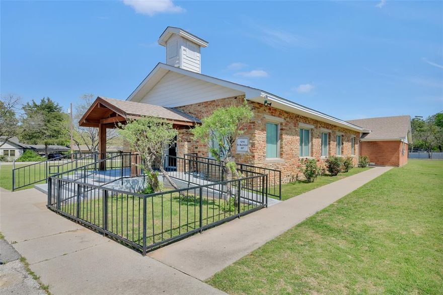 Consists of three contiguous tracts. Currently operating as a church with a religious property tax exemption. Must contact listing agent for access details.